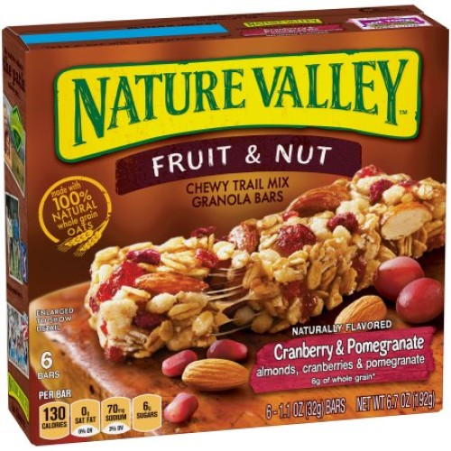 NATURE VALLEY FRUIT .NUT 210G